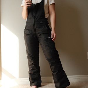 ARCTIX NWT black bib/overall snow pants, size 8-10 womens